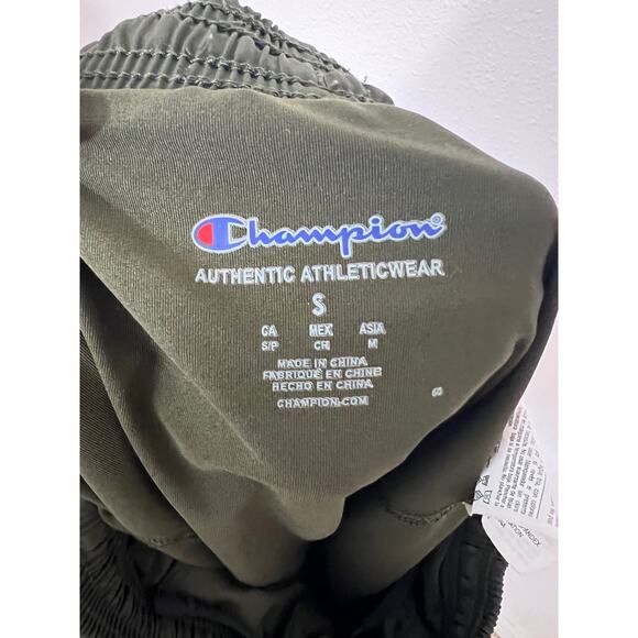 Champion Olive Green Athletic Shorts Men’s Small - Picture 2 of 9